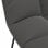 VidaXL Silla de Descanso con Estructura Metal Terciopelo Gris Oscuro