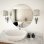 Vidaxl Espejo de Pared Redondo Vidrio 60 cm
