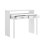 Mesa de escritorio Dekit Seven extensible 88x99x37 cm blanco brillo