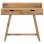 VidaXL Escritorio de Madera Rugosa y Mango 100x45x90cm