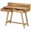 VidaXL Escritorio de Madera Rugosa y Mango 100x45x90cm