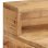 VidaXL Escritorio de Madera Rugosa y Mango 100x45x90cm
