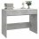 VidaXL Bureau en aggloméré 101x50x76,5 cm Gris béton