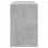 VidaXL Bureau en aggloméré 101x50x76,5 cm Gris béton