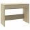 VidaXL Bureau en aggloméré 101x50x76,5 cm Chêne
