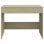 VidaXL Bureau en aggloméré 101x50x76,5 cm Chêne