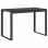 VidaXL Bureau d'ordinateur en aggloméré 110x60x73cm Noir