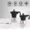 Bidasoa Tribeca Cafetera Italiana Aluminio Fundido Base Acero 12 Tazas