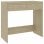 Mesa de aglomerado VidaXL Sonoma 80x40x75cm Carvalho