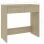 Mesa de aglomerado VidaXL Sonoma 80x40x75cm Carvalho