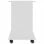 VidaXL Table d'ordinateur en aggloméré 80x50x75cm Blanc