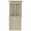 aglomerado de mesa de canto vidaXL 200x50x76cm carvalho