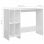 VidaXL Bureau pour ordinateur portable Aggloméré 102,5x35x75cm Blanc brillant