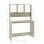 VidaXL Sonoma Escritorio con Estantes Aglomerado 110x45x157cm Roble