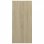 VidaXL Scrivania per notebook in truciolare 102,5x35x75 cm Quercia