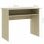 VidaXL Bureau en aggloméré 90x50x74 cm Chêne/Sonoma