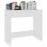 VidaXL Bureau en aggloméré 80x40x75cm Blanc