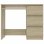 VidaXL Bureau en aggloméré 90x45x76 cm Chêne/Sonoma