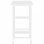 VidaXL Bureau d'ordinateur MDF 80x40x72cm Blanc