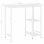 VidaXL Bureau d'ordinateur MDF 80x40x72cm Blanc