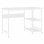 VidaXL Bureau d'ordinateur MDF 105x55x72 cm Blanc