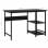 VidaXL Escritorio para Ordenador de MDF y Metal 105x55x72cm Negro