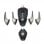 Mad Catz B.A.T. 6+ Beidhändige Gaming-Maus 16000DPI RGB Schwarz