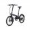 QiCycle C2 Bicicleta Eléctrica Urbana Preta