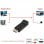 OcioDual Adaptador de DisplayPort DP a HDTV M/H Negro Vídeo Audio 1080p para PC TV Monitor