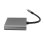 OcioDual USB Typ C auf USB 3.1 Adapterkabel und HDTV-Ausgang Audio-Video-Daten Silber