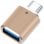 OcioDual USB Typ C 3.0 OTG Adapter Golden