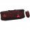 Approx APPBAT Combo Teclado + Rato Gaming 2400DPI Preto/Vermelho