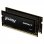 Kingston Fury Impact SO-DIMM DDR4 3200MHz 64GB 2x32GB CL20 Pretas