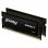 Kingston Fury Impact SO-DIMM DDR4 3200 MHz 64 GB 2x32 GB CL20 Nero