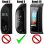 Bracelet en silicone flexible violet OcioDual pour Xiaomi Mi Smart Band 3/4