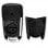OcioDual Coque de clé télécommande avec 2 boutons pour voitures Opel Noir