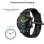 OcioDual Ladekabel für Xiaomi Smartwatch Watch 55 cm Schwarz