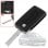 OcioDual CE0536 HU83 Coque de clé télécommande avec 3 boutons pour Peugeot/Citroën/Fiat