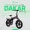 Bicicletta elettrica pieghevole Youin Dakar 250W Rossa
