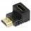 OcioDual Adaptador HDTV 1.4 Forma de Codo 90 Grados para Zonas Estrechas Admite 4K y Full HD