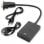 OcioDual VGA-zu-HDTV-Adapterkabel mit Mini-Buchse, 3,5-mm-Audioausgang, schwarzer 1080p-Konverter