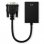 OcioDual VGA-zu-HDTV-Adapterkabel mit Mini-Buchse, 3,5-mm-Audioausgang, schwarzer 1080p-Konverter