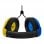 PDP LVL40 Casque Avec fil Arceau Jouer Bleu, Jaune
