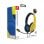 PDP LVL40 Casque Avec fil Arceau Jouer Bleu, Jaune