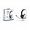 PDP LVL40 Auriculares Gaming Negro/Blanco para PS4/PS5