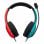 PDP LVL40 Auriculares Gaming Azul/Rojo para Nintendo Swtich