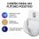 Logitech MX Master 3S Mouse RF Senza Fili + Bluetooth Laser 8000 DPI Bianco