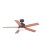 Ventilatore da Soffitto con Luce Blaupunkt BP2011 70W 122cm 5 Pale Telecomando Funzione Inverno