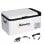 Outsunny Nevera Congelador Compresor 18l Hasta -20ºC Con Luz Led 58,5x33,5x29,2cm