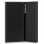 Cool Funda Flip Cover Liso Negro para Samsung Galaxy A73 5G A736